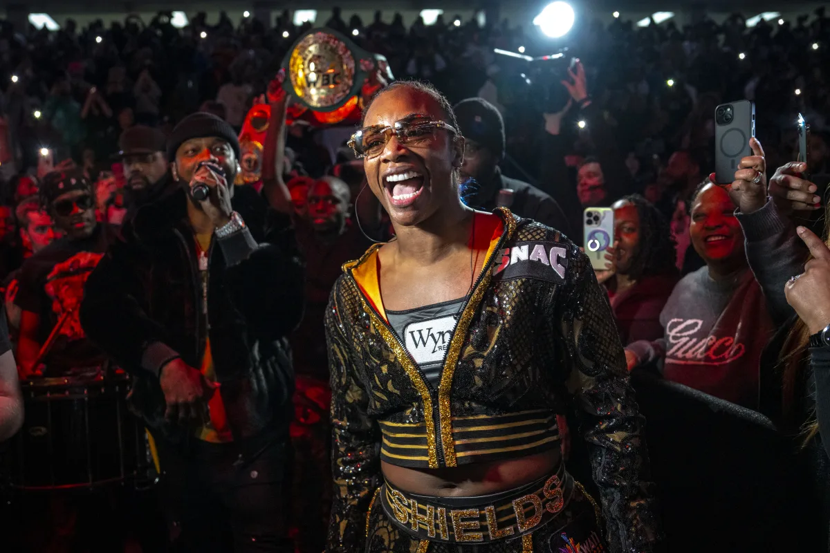 Claressa Shields suspended after positive cannabis test