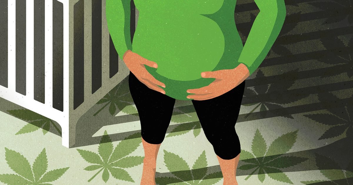 Werdende Mütter nutzen Cannabis zur Erleichterung der Schwangerschaft