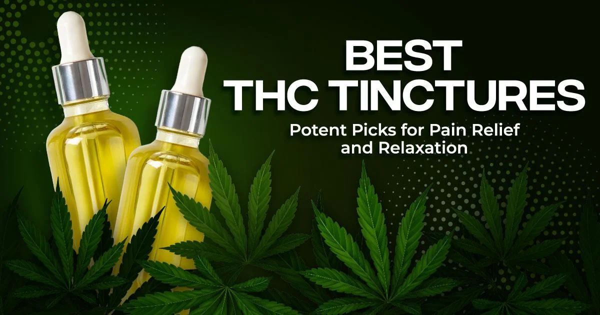 Špičkové tinktury THC přinášejí úlevu od bolesti a uvolnění