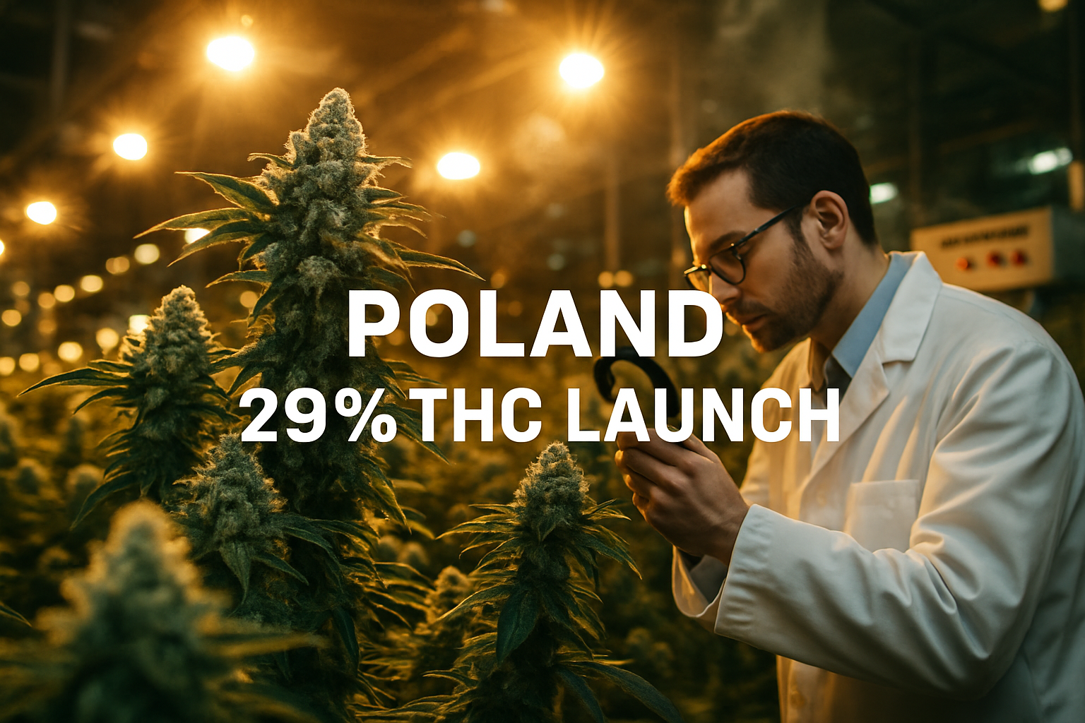 Aurora bringt zwei High-THC-Cannabis-Sorten in Polen auf den Markt