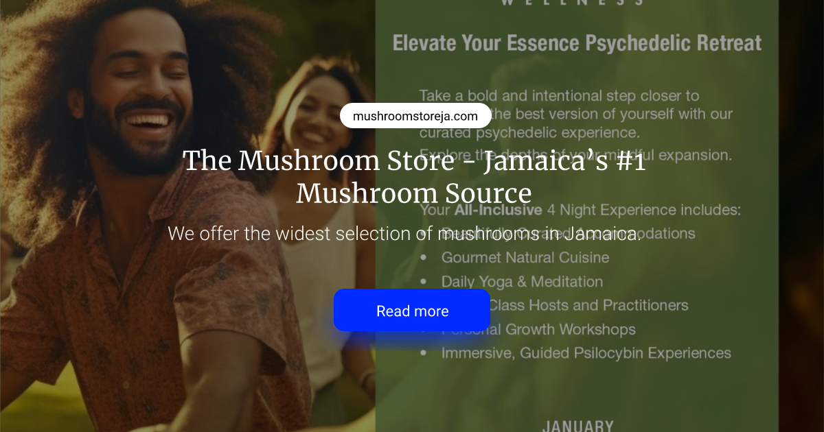 Jamaica's Leading Source for Diverse Mushroom Products