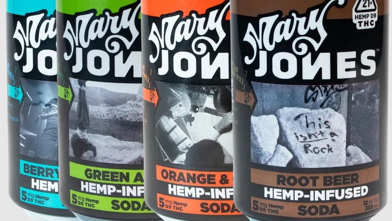 Společnost Jones Soda prodává konopnou značku Mary Jones za $3 miliony eur